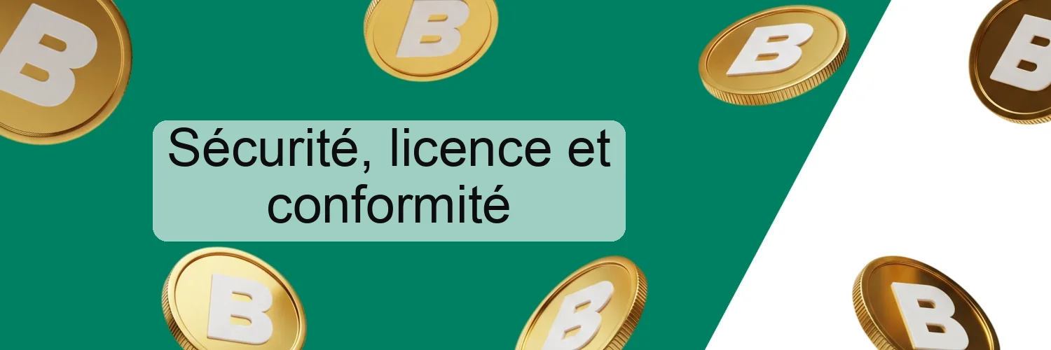 Sécurité, licence et conformité